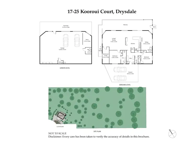 Floorplan of Homely rural property listing, 17-25 Kooroui Court, Drysdale VIC 3222