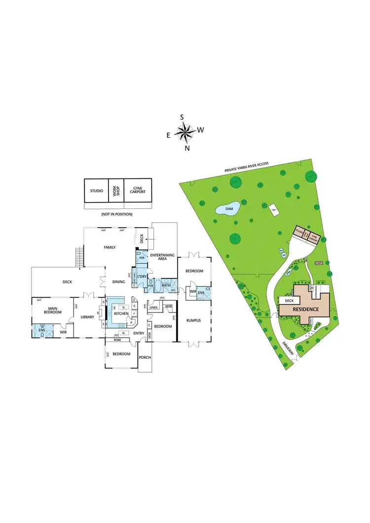 Floorplan of Homely house listing, 39 Bradleys Lane, North Warrandyte VIC 3113