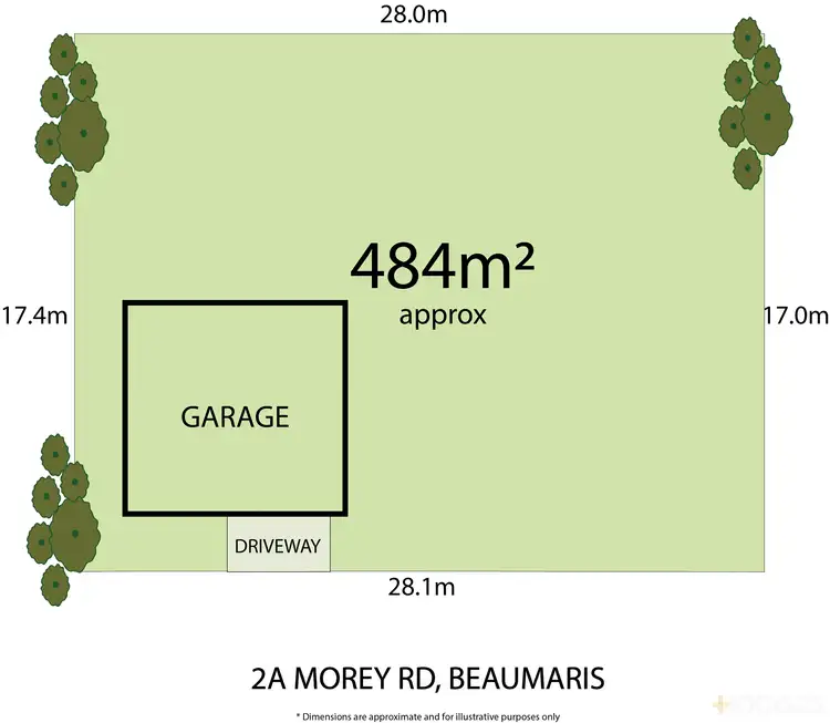 Floorplan of Homely land listing, 2a Morey Road, Beaumaris VIC 3193