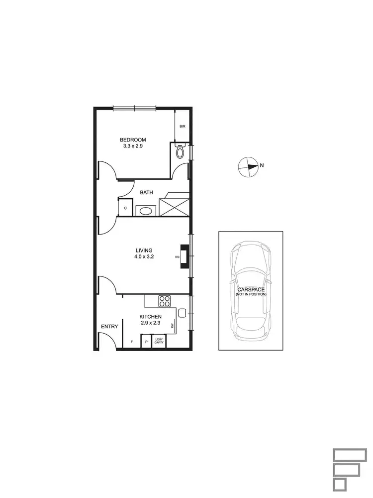 Floorplan of Homely apartment listing, 4/106 Alexandra Street, St Kilda East VIC 3183