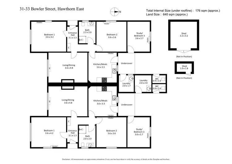 Floorplan of Homely house listing, 31-33 Bowler Street, Hawthorn East VIC 3123