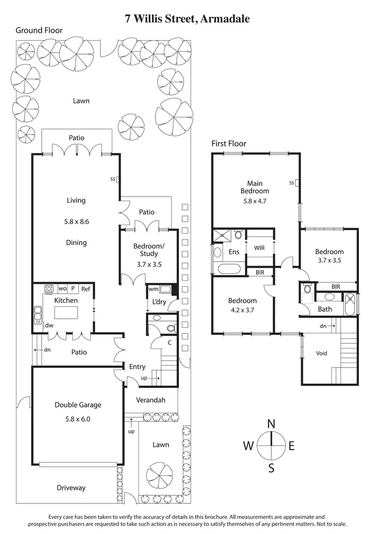 Floorplan of Homely house listing, 7 Willis Street, Armadale VIC 3143