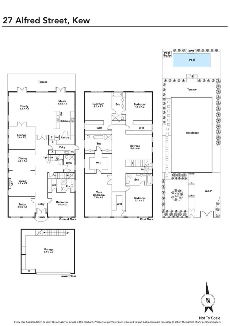 Floorplan of Homely house listing, 27 Alfred Street, Kew VIC 3101
