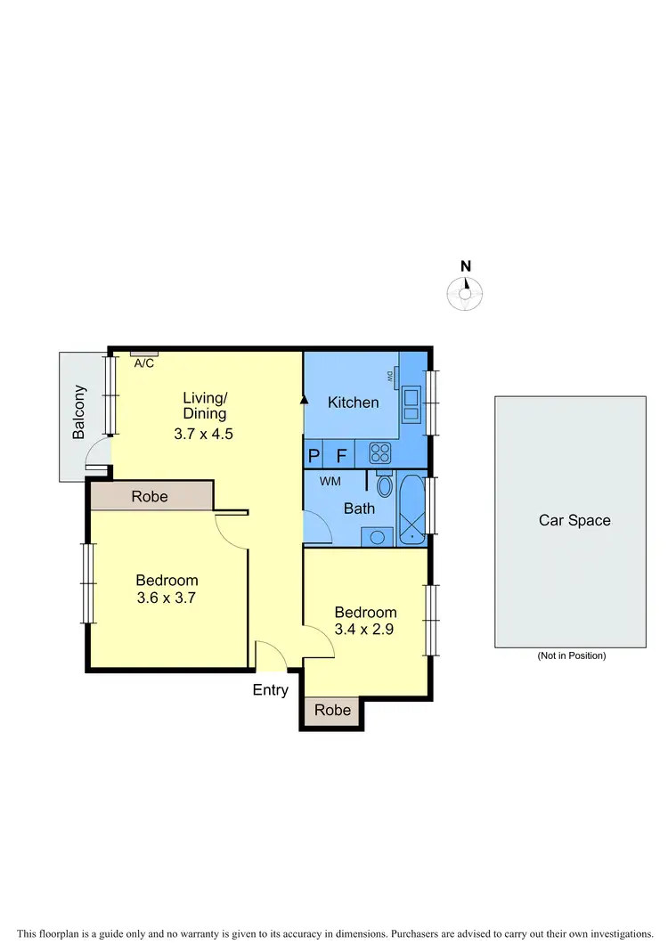 Floorplan of Homely apartment listing, 6/120 Victoria Road, Hawthorn East VIC 3123