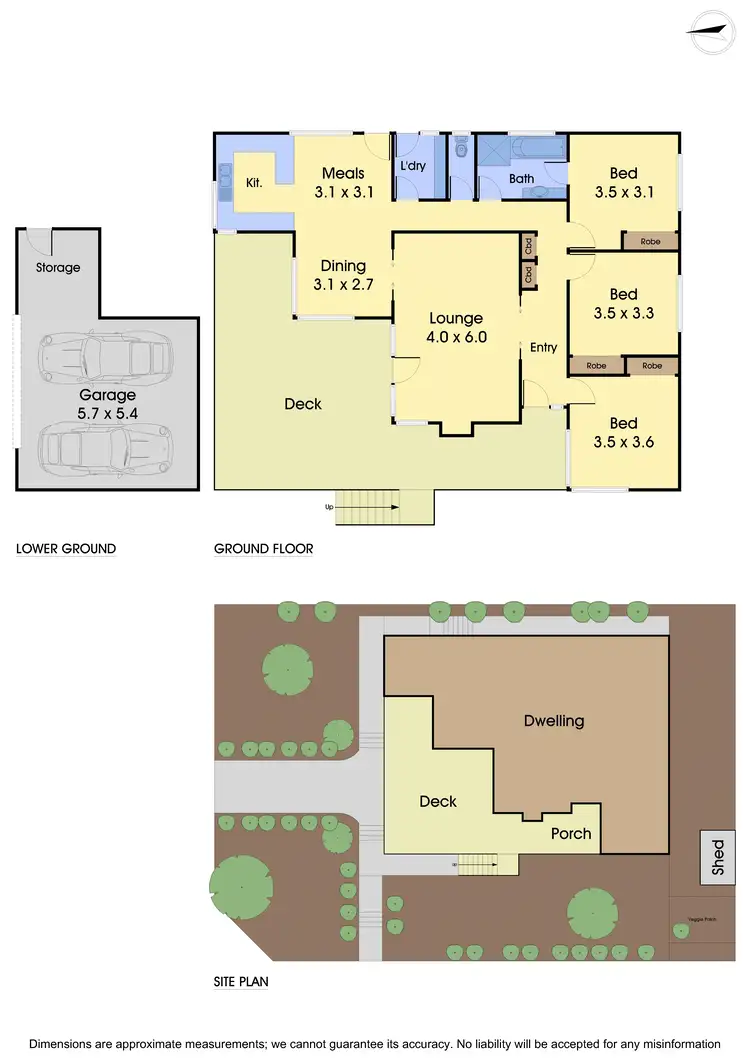 Floorplan of Homely house listing, 8 Bryson Grove, Templestowe Lower VIC 3107