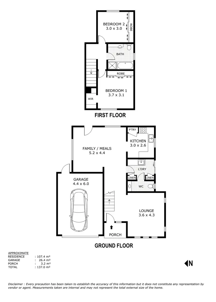 Floorplan of Homely house listing, 4/1 Darraweit Road, Wallan VIC 3756