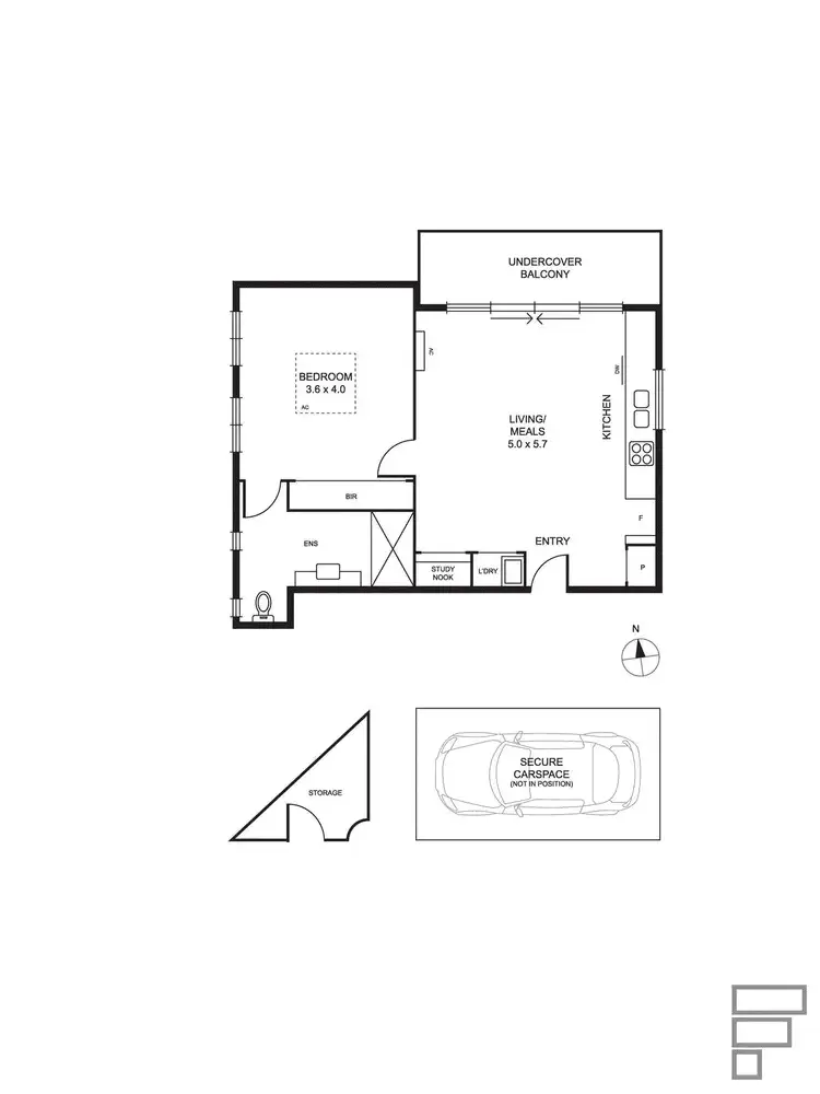 Floorplan of Homely apartment listing, 101/175 Balaclava Road, Caulfield North VIC 3161