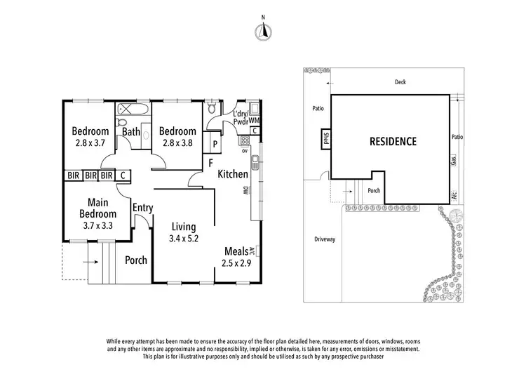 Floorplan of Homely house listing, 28 Dunvegan Crescent, Macleod VIC 3085