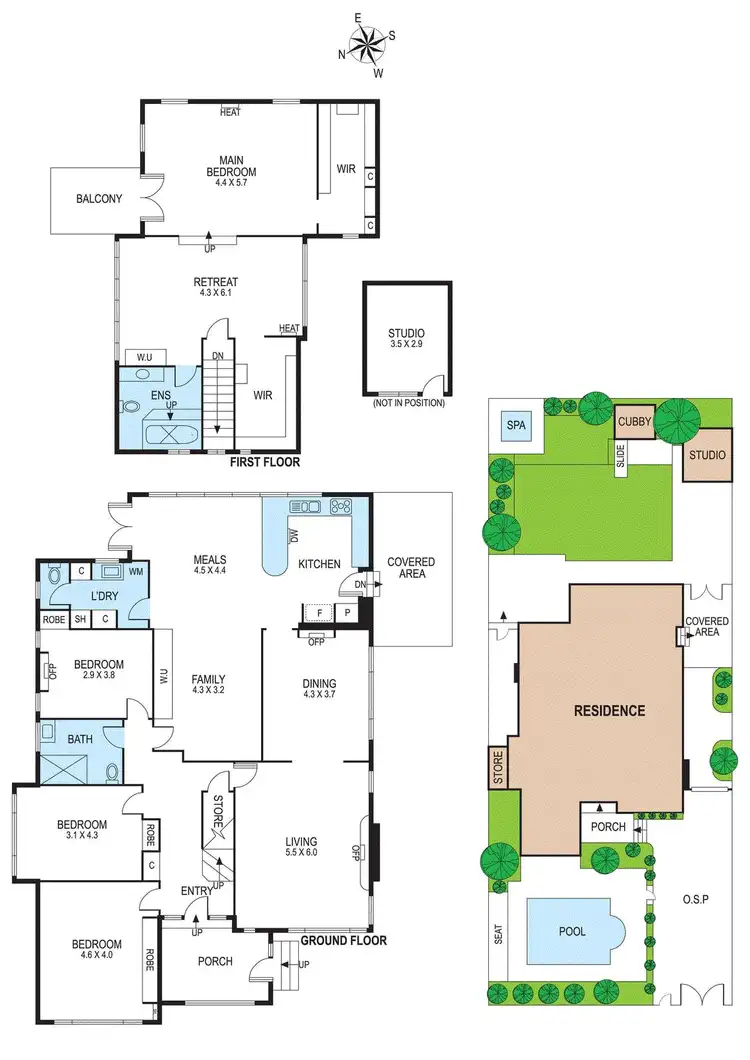 Floorplan of Homely house listing, 668 Hampton Street, Brighton VIC 3186