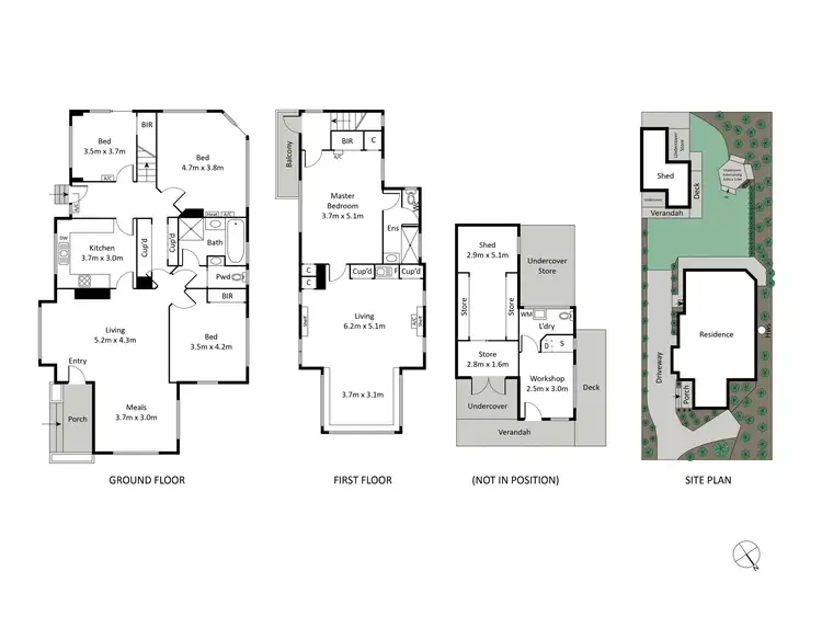 Floorplan of Homely house listing, 5 Elizabeth Street, Point Lonsdale VIC 3225