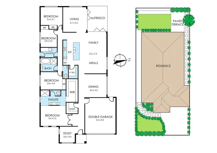 Floorplan of Homely house listing, 3 Kendall Street, Hampton VIC 3188