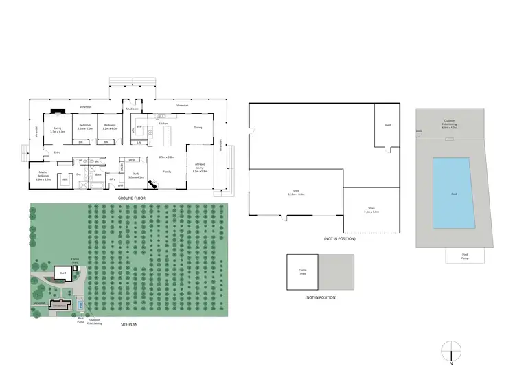 Floorplan of Homely rural property listing, 251-259 Clifton Avenue, Leopold VIC 3224