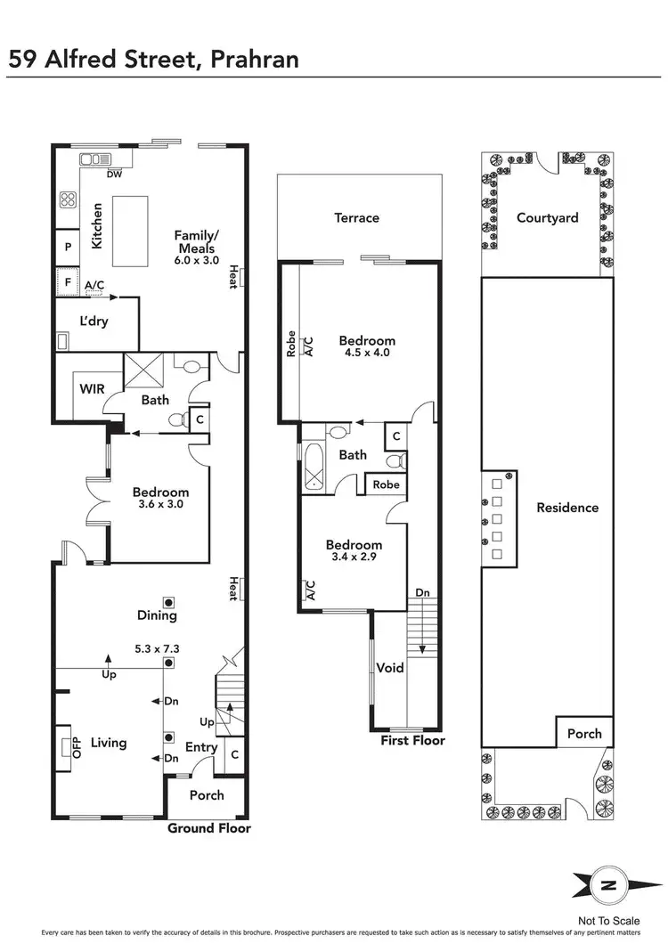 Floorplan of Homely house listing, 59 Alfred Street, Prahran VIC 3181