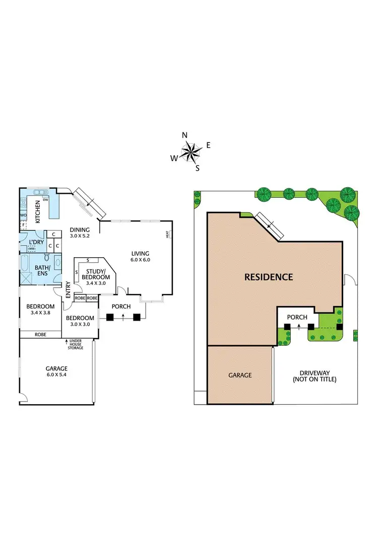 Floorplan of Homely unit listing, 2/88 Erskine Road, Macleod VIC 3085