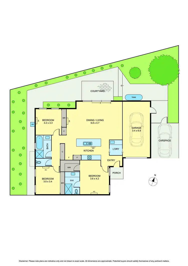 Floorplan of Homely unit listing, 4/543 Canterbury Road, Vermont VIC 3133