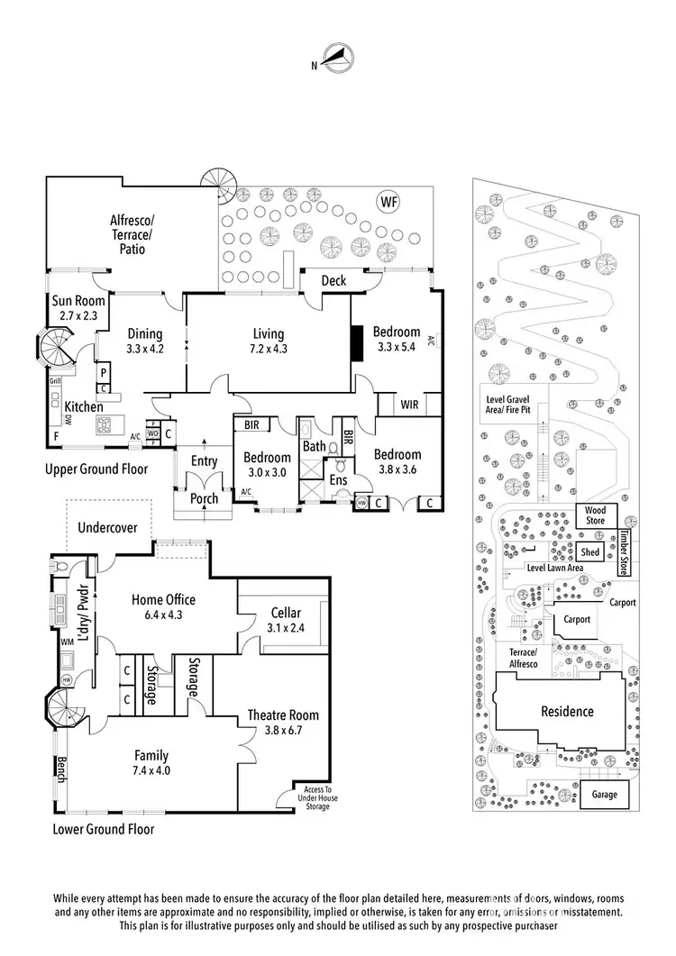 Floorplan of Homely house listing, 575 The Boulevard, Ivanhoe East VIC 3079
