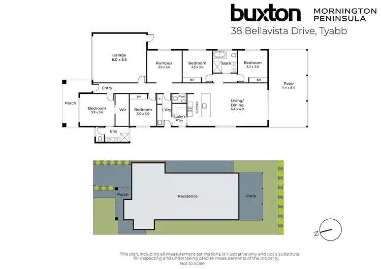 Floorplan of Homely house listing, 38 Bellavista Drive, Tyabb VIC 3913
