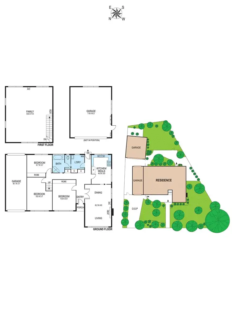 Floorplan of Homely house listing, 36 Chesterville Drive, Bentleigh East VIC 3165