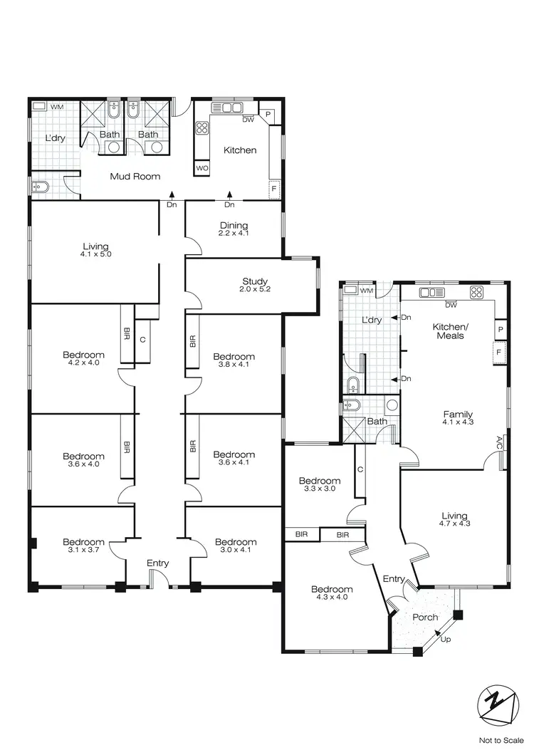 Floorplan of Homely house listing, 103 Darling Street, Redan VIC 3350