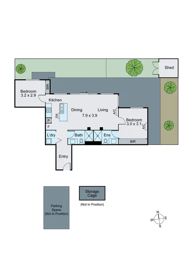 Floorplan of Homely apartment listing, G11/315 High Street, Ashburton VIC 3147
