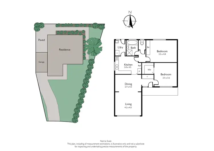 Floorplan of Homely unit listing, 1B Leicester Avenue, Mount Eliza VIC 3930