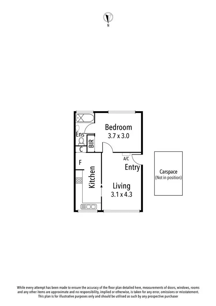 Floorplan of Homely apartment listing, 10/11 Rathmines Street, Fairfield VIC 3078