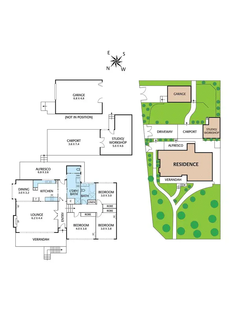 Floorplan of Homely house listing, 152 Rattray Road, Montmorency VIC 3094