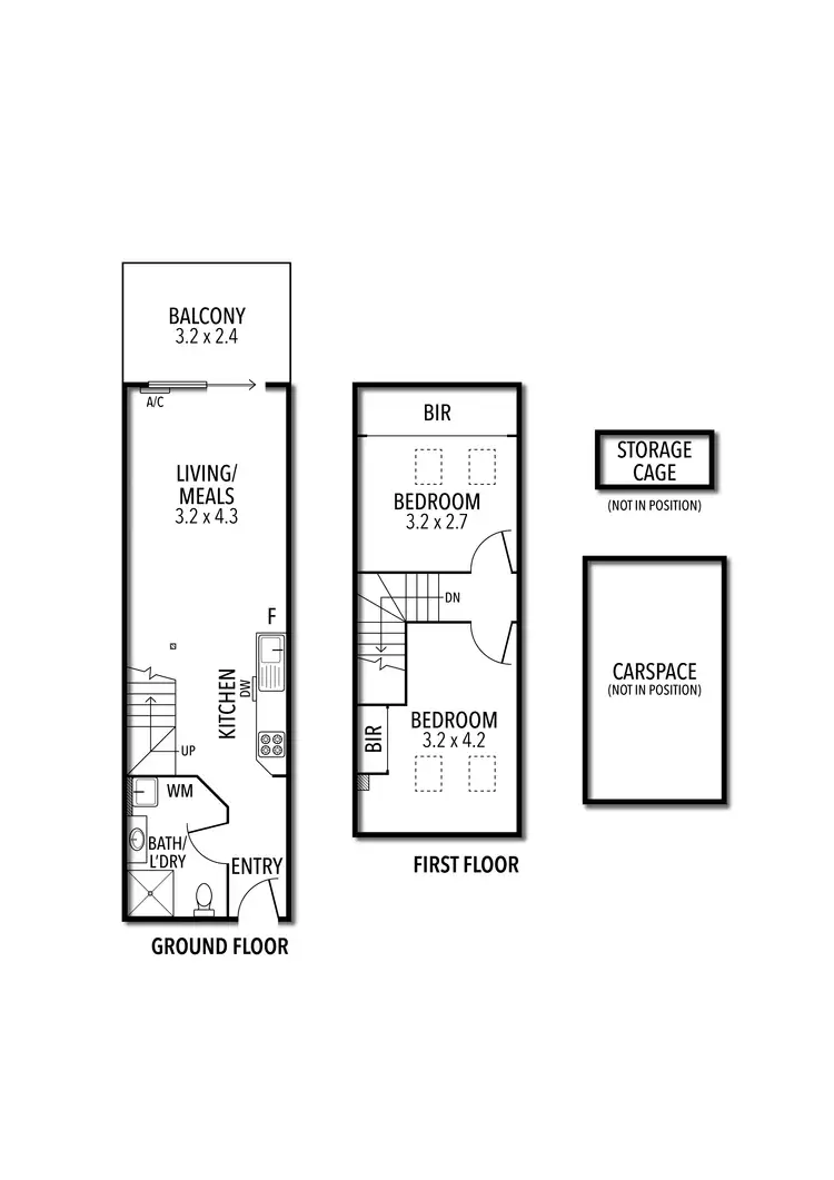Floorplan of Homely apartment listing, 59/108 Union Street, Brunswick VIC 3056