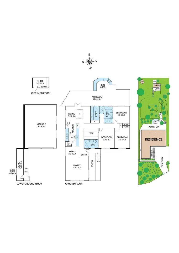 Floorplan of Homely house listing, 38 Clarke Avenue, Wattle Glen VIC 3096