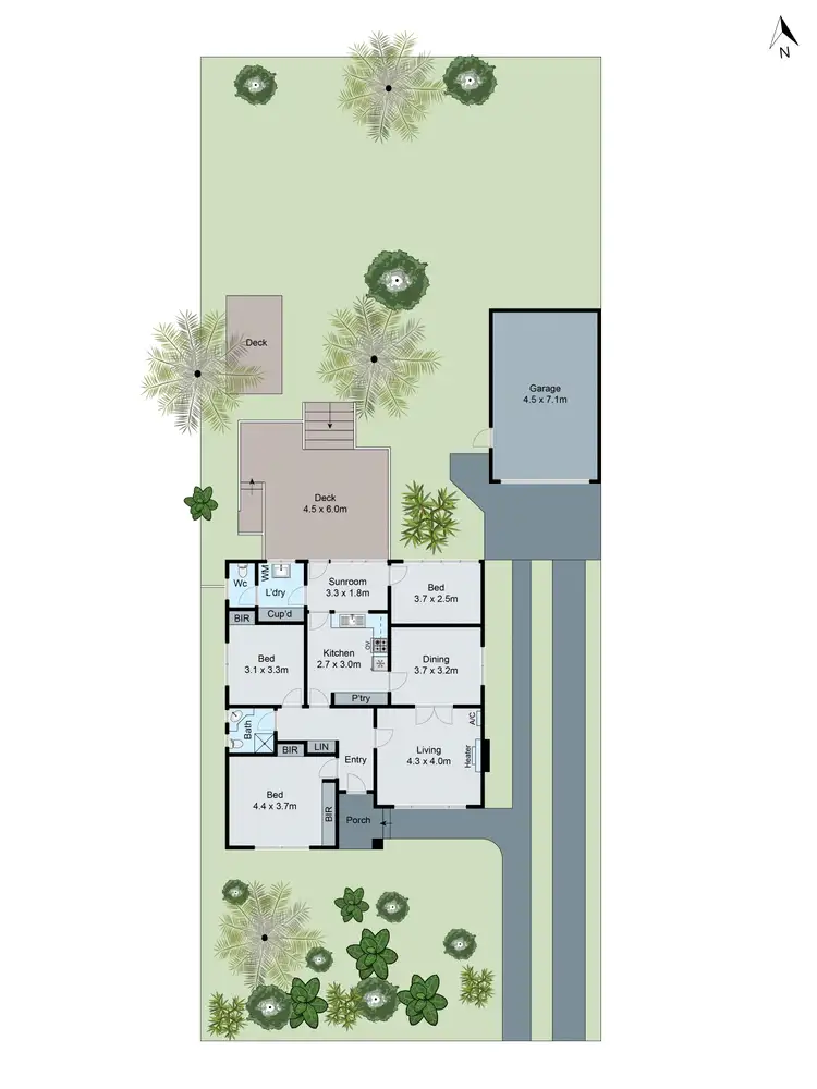 Floorplan of Homely house listing, 39 Carlyle Street, Ashwood VIC 3147