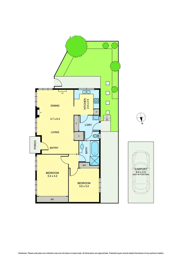 Floorplan of Homely unit listing, 3/20A Laburnum Street, Blackburn VIC 3130