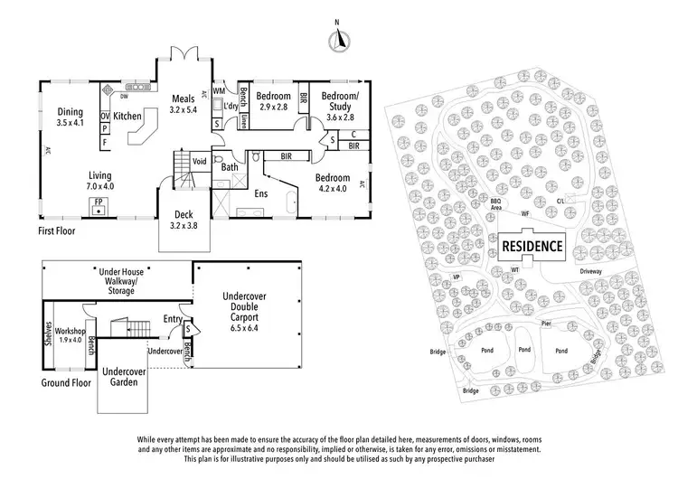 Floorplan of Homely house listing, 1 Rosehill Road, Lower Plenty VIC 3093
