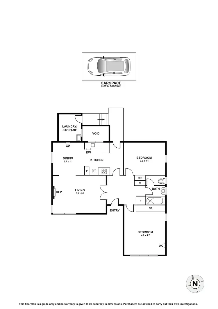 Floorplan of Homely apartment listing, 2/35 Normanby Street, Brighton VIC 3186