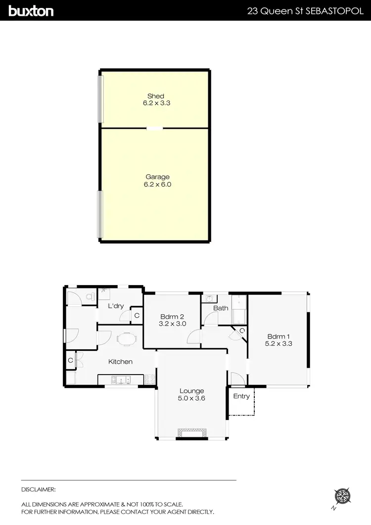 Floorplan of Homely house listing, 23 Queen Street, Sebastopol VIC 3356