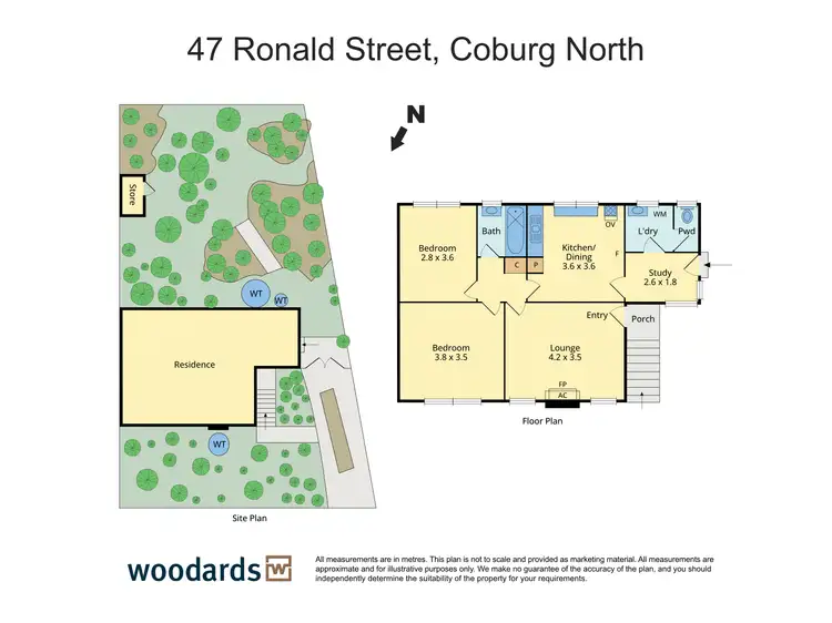 Floorplan of Homely house listing, 47 Ronald Street, Coburg North VIC 3058