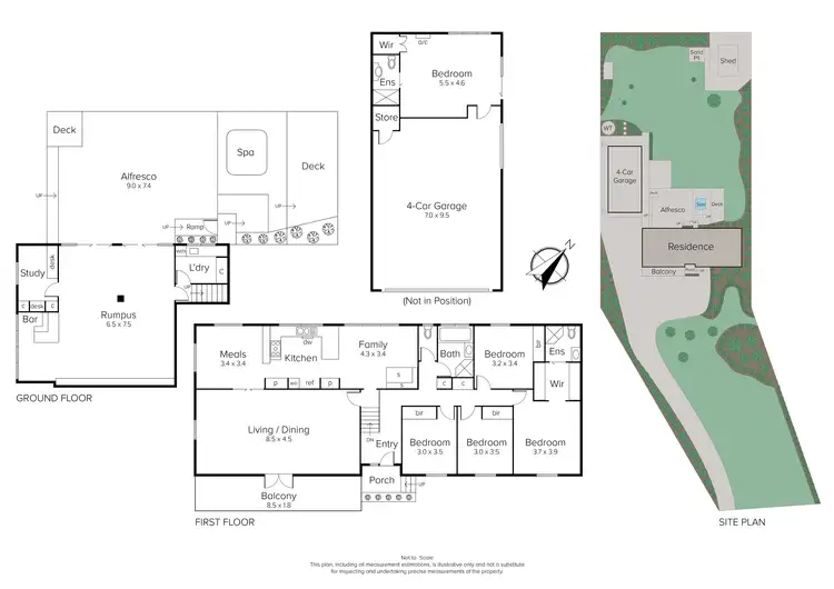 Floorplan of Homely house listing, 12 Ambleside Close, Frankston South VIC 3199