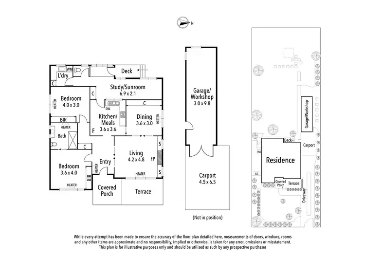 Floorplan of Homely house listing, 5 Brooke Street, Eaglemont VIC 3084