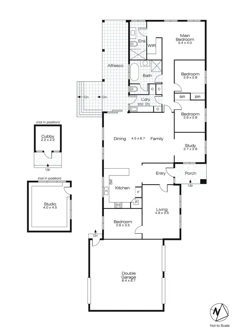 Floorplan of Homely house listing, 7 Rumler Court, Ballarat North VIC 3350