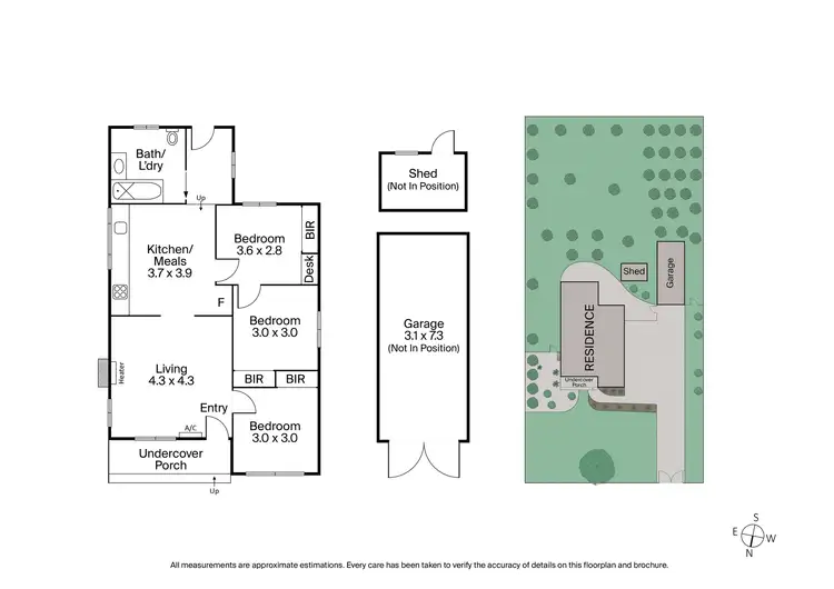 Floorplan of Homely house listing, 100 The Avenue, Ocean Grove VIC 3226