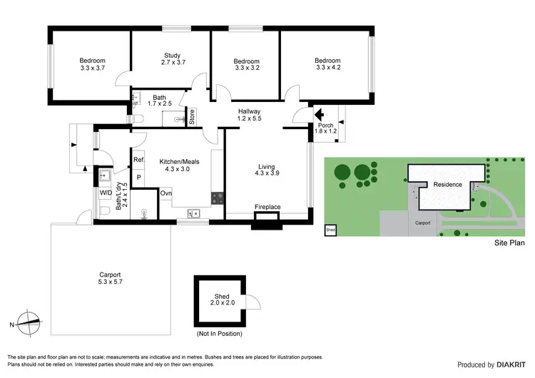 Floorplan of Homely house listing, 13 Alward Avenue, Clayton South VIC 3169