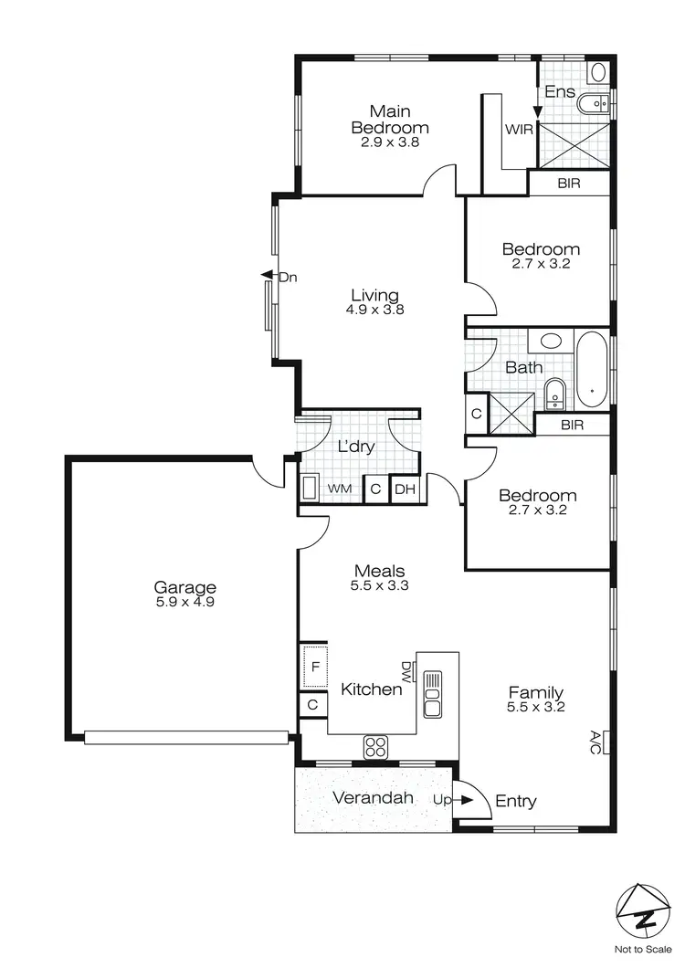 Floorplan of Homely house listing, 228 Walker Street, Sebastopol VIC 3356