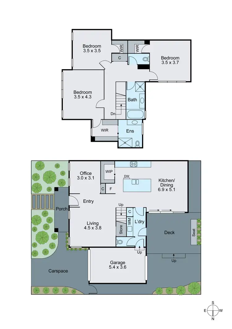 Floorplan of Homely house listing, 67 Eastgate Street, Oakleigh VIC 3166