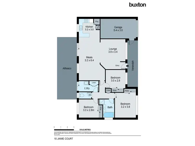 Floorplan of Homely house listing, 10 Jaime Court, Spring Gully VIC 3550