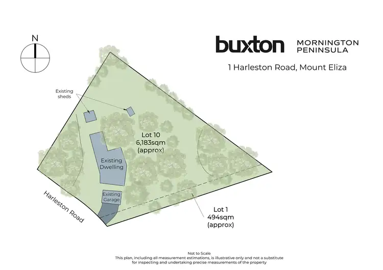 Floorplan of Homely house listing, 1 Harleston Road, Mount Eliza VIC 3930