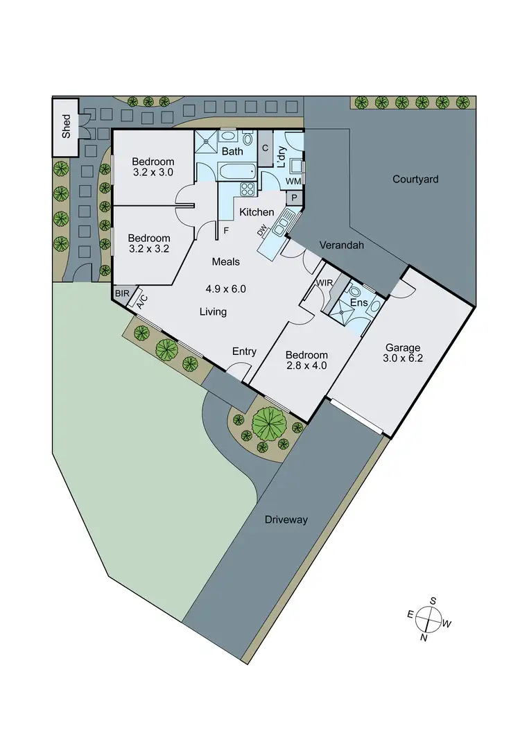 Floorplan of Homely house listing, 48 The Boulevard, Malvern East VIC 3145