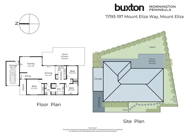 Floorplan of Homely unit listing, 7/193-197 Mount Eliza Way, Mount Eliza VIC 3930
