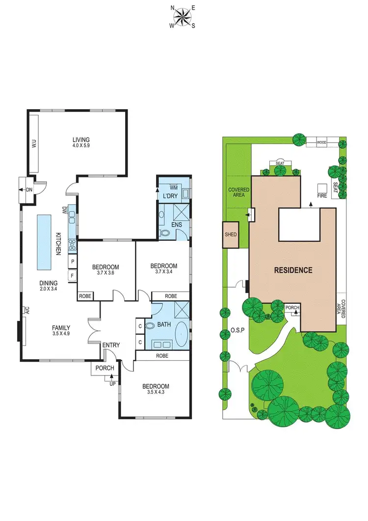 Floorplan of Homely house listing, 731 Nepean Highway, Brighton East VIC 3187