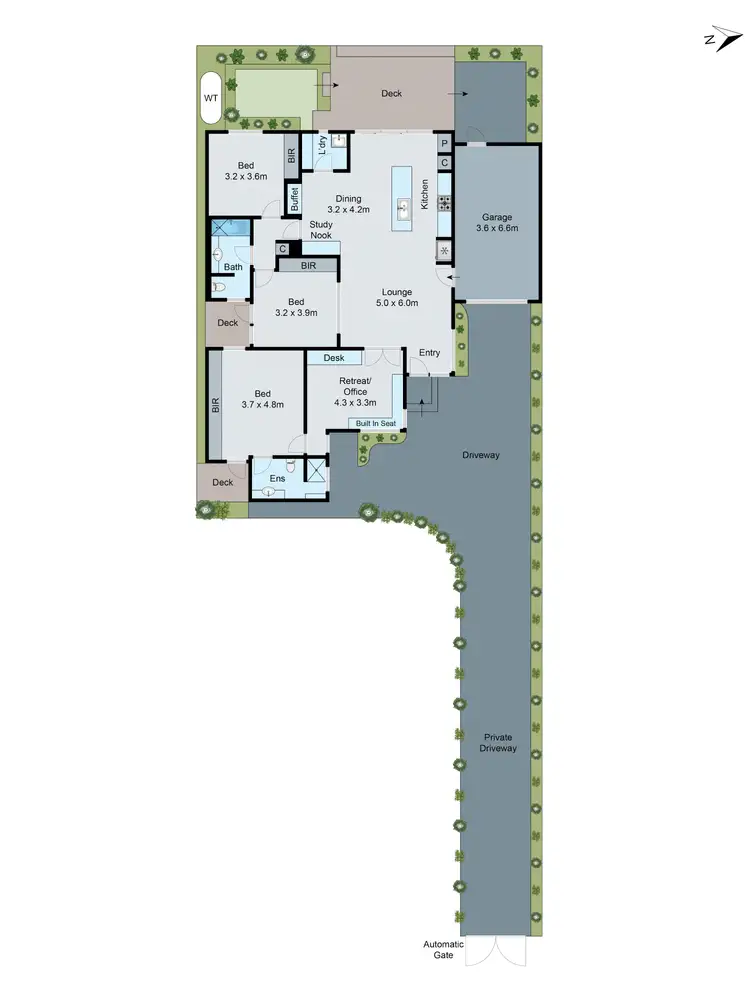 Floorplan of Homely house listing, 15a Albert Street, Highett VIC 3190