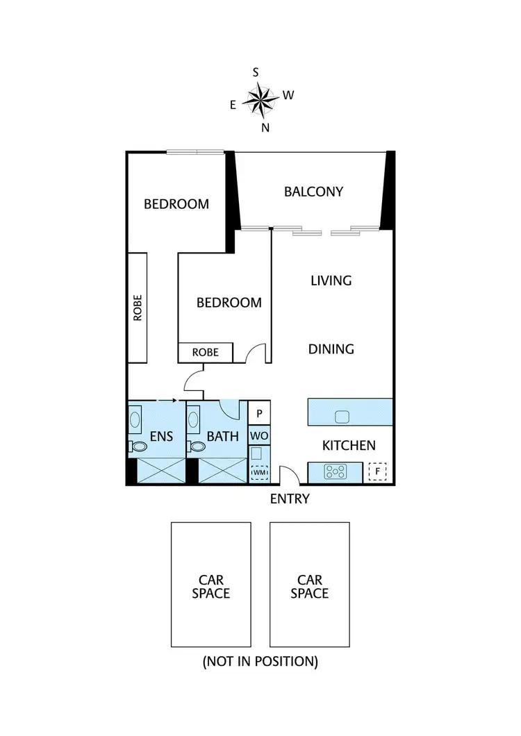 Floorplan of Homely apartment listing, 102a/6 Wamba Road, Ivanhoe East VIC 3079
