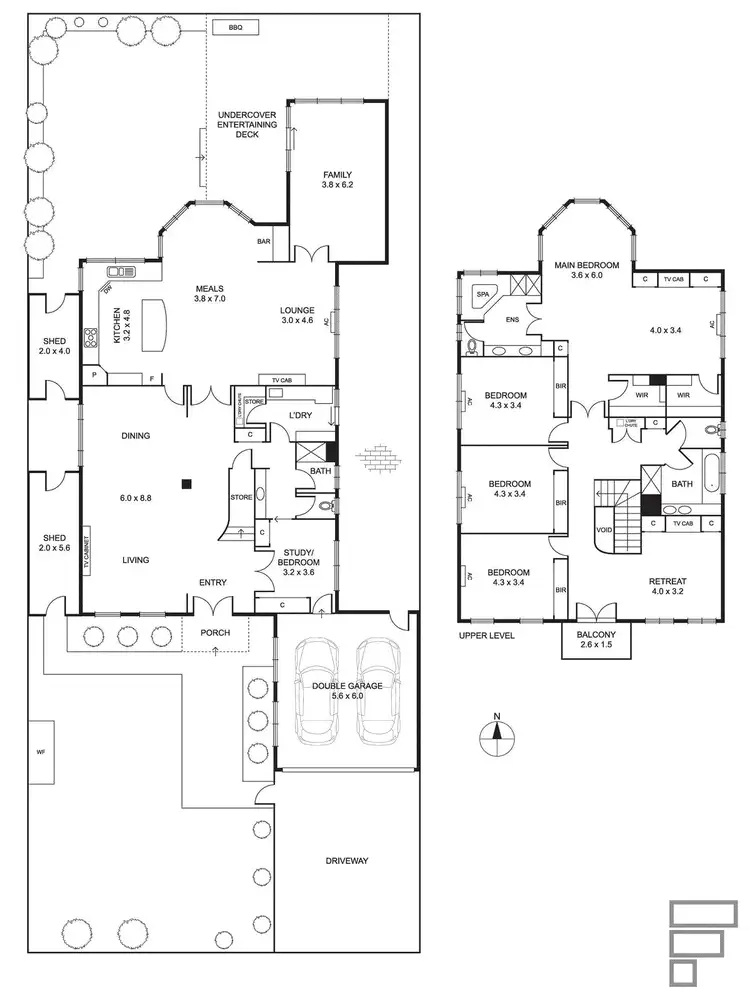 Floorplan of Homely house listing, 19 Lord Street, Mckinnon VIC 3204